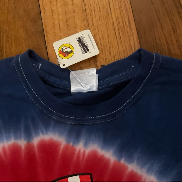 Bucees T-Shirt 4th Of July SZ S LIFE LIBERTY AND THE PURSUIT OF BEAVER - Picture 5 of 5